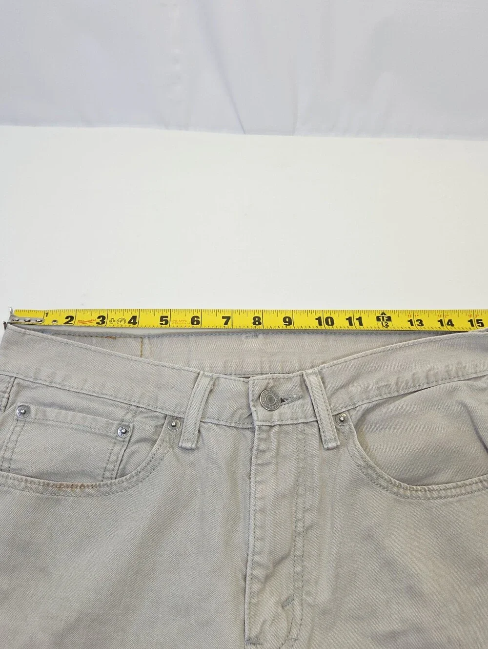 Levi's 505 W32 Thrashed Distressed Paint Splatter Grunge Workwear Jeans